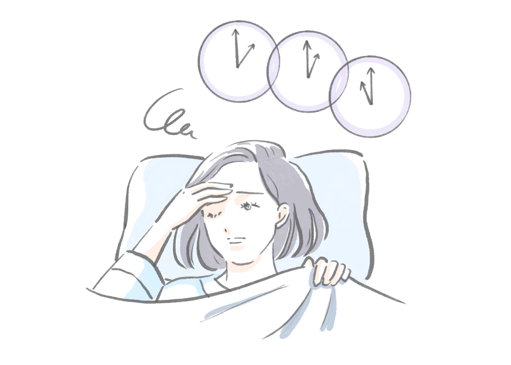 ストレスを抱えている女性