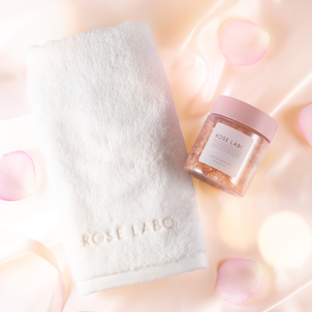 24ROSE®ローズバスソルト＆タオルギフト
