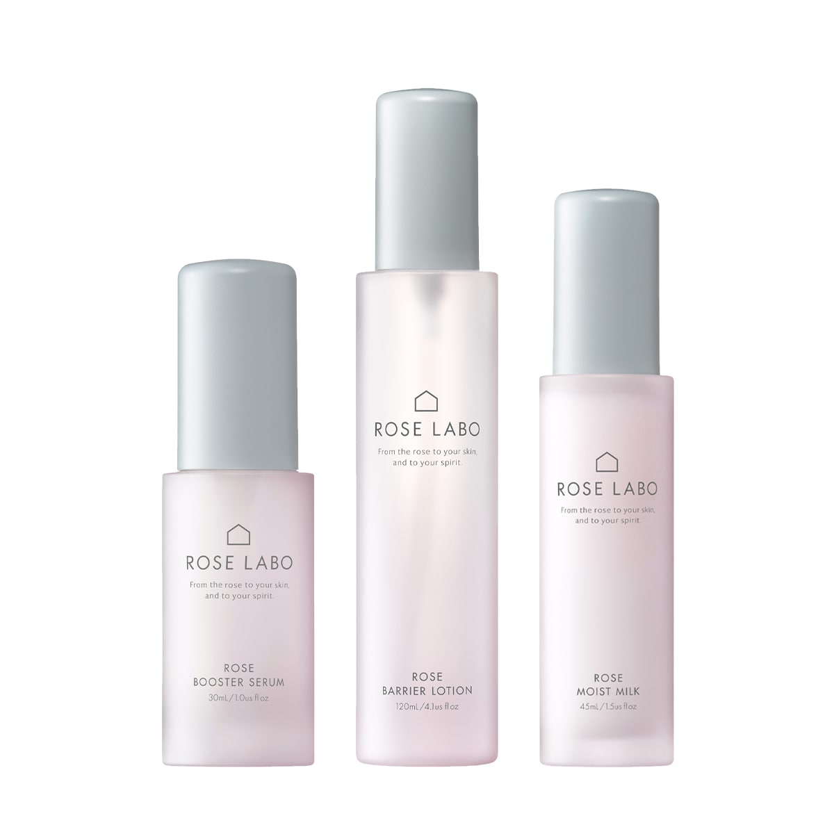 [定期購入]24ROSE トータルスキンケアセット（導入美容液+化粧水+乳液）